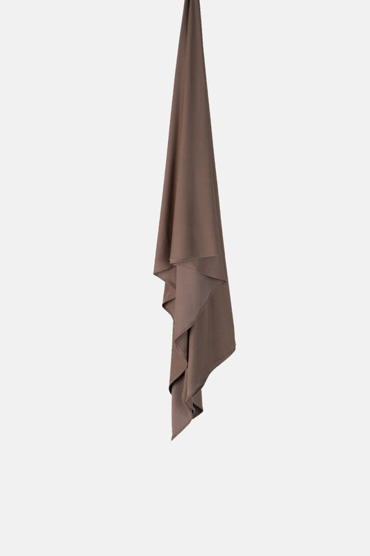 Breathable Jersey Scarf - Espresso
