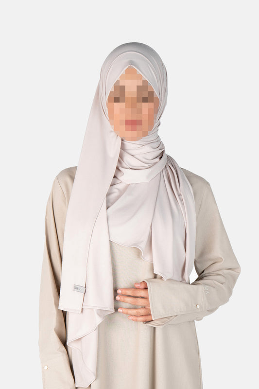 Premium Jersey Scarf - Blush