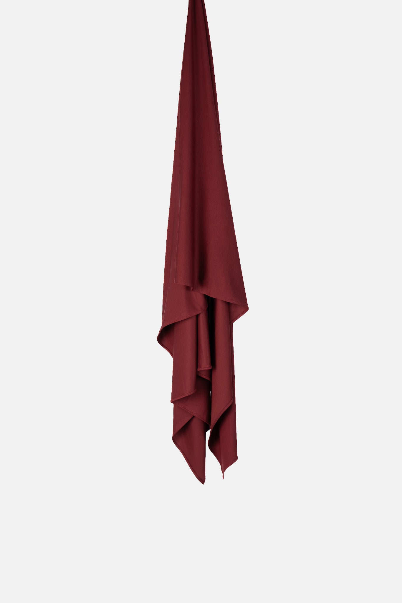 Breathable Jersey Scarf - Burgundy
