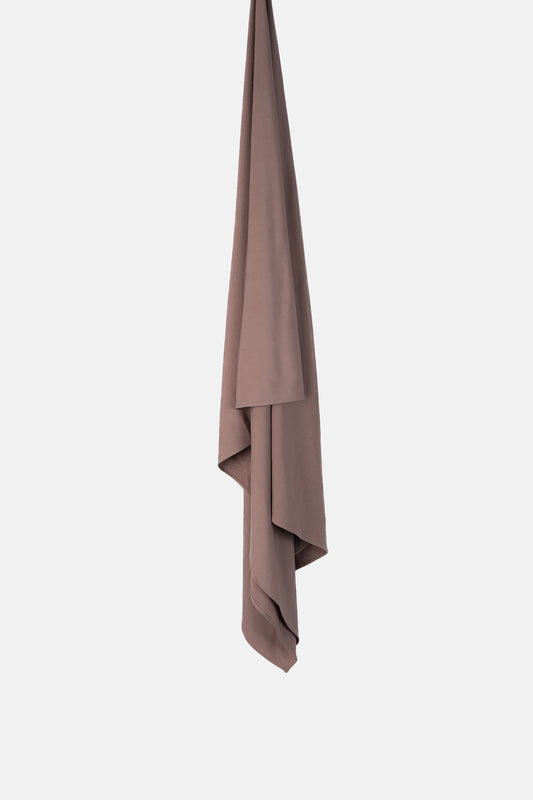 Premium Jersey Scarf - Cocoa Brown