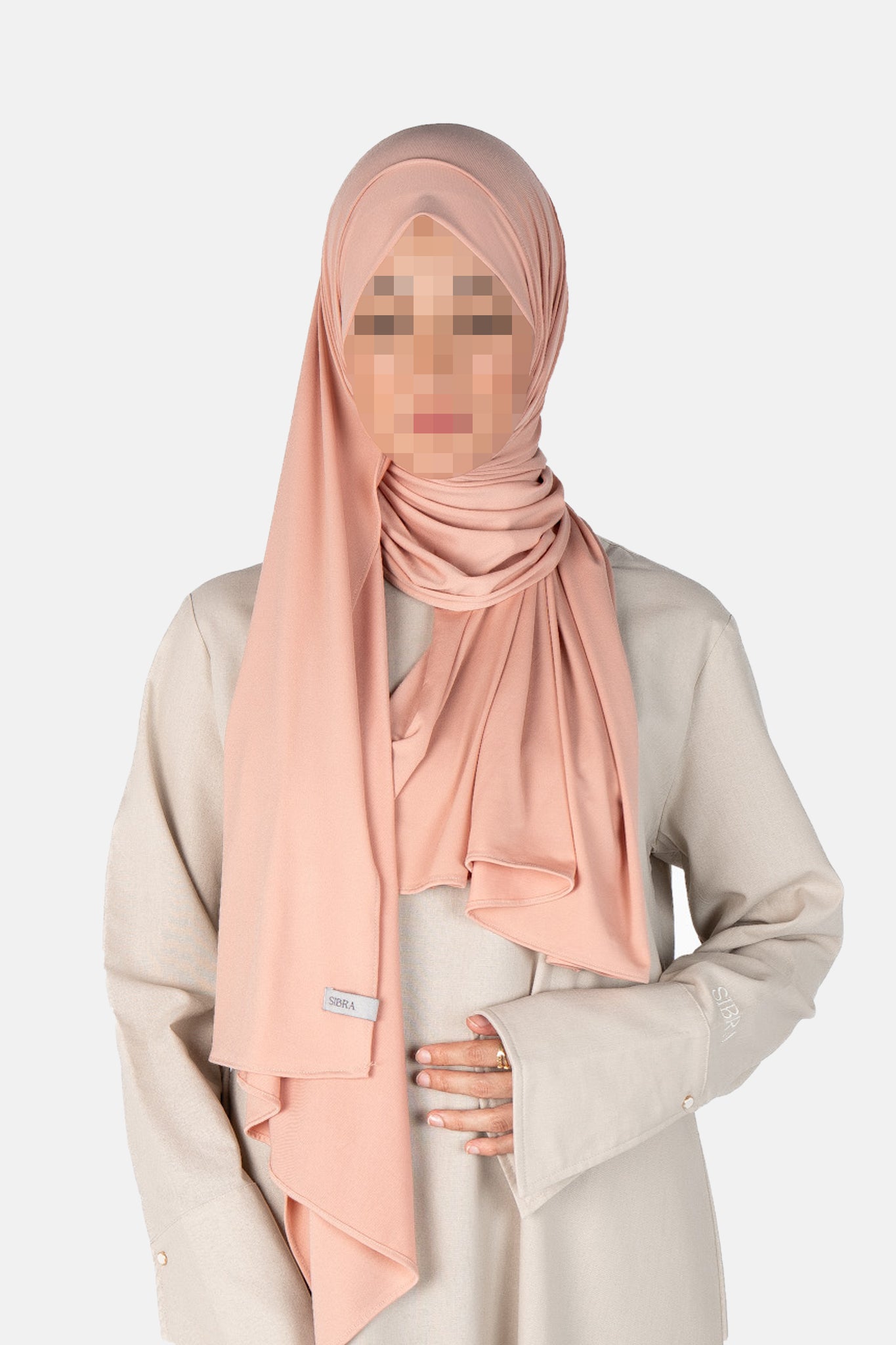 Premium Jersey Scarf - Deep Rose
