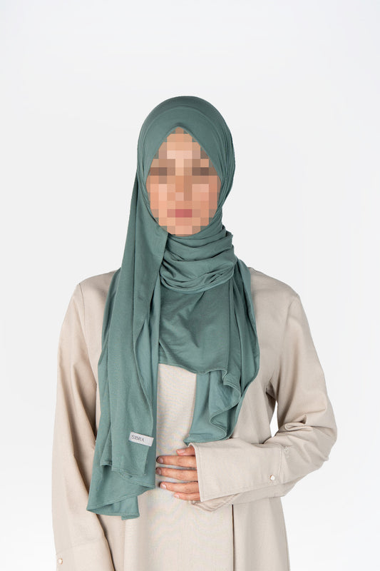 Breathable Jersey Scarf - Dusty Sage