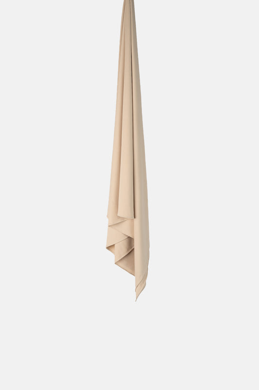 Premium Jersey Scarf - Latte