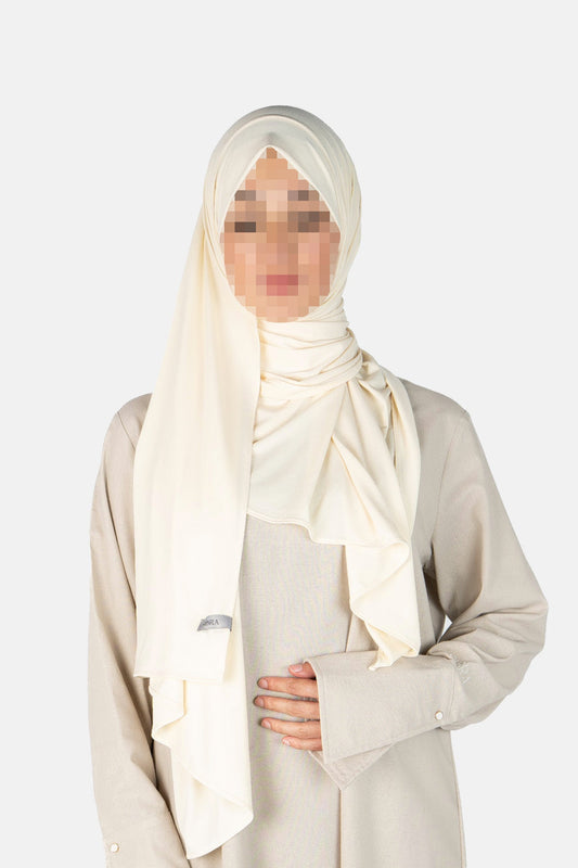 Premium Jersey Scarf - Off-White