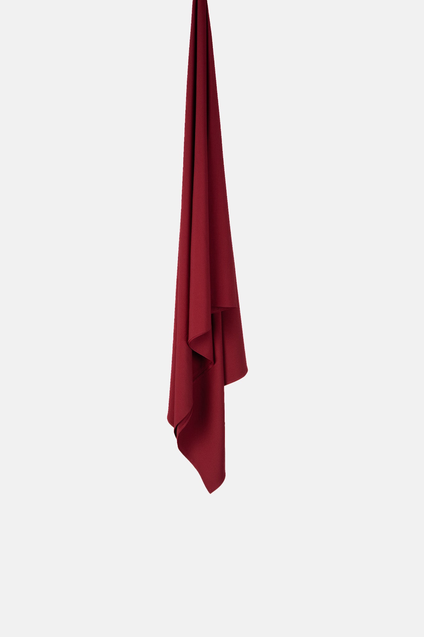 Premium Jersey Scarf - Ruby Red