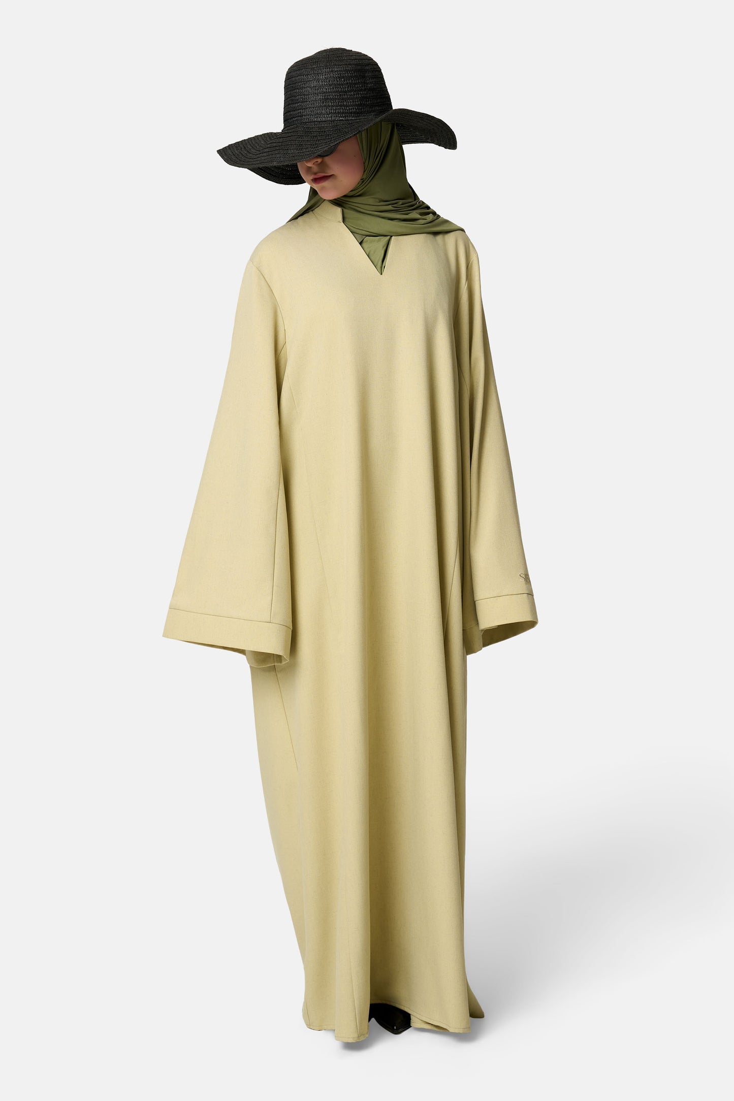 Auréa Dress – Sage Nude