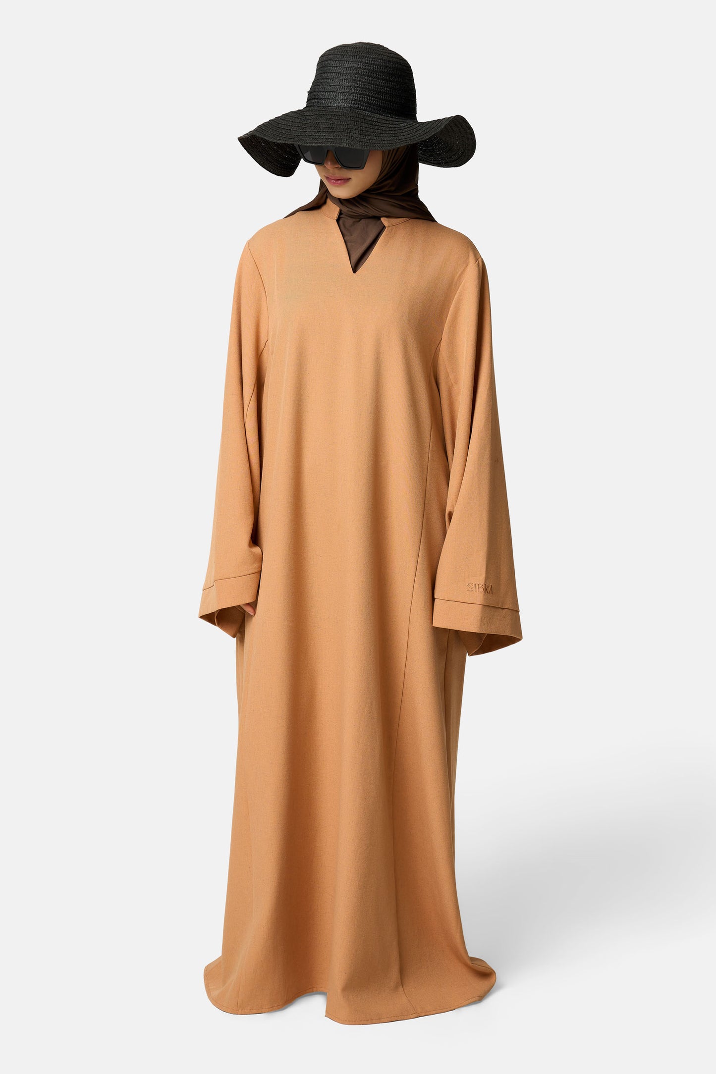 Auréa Dress - Deep Peach
