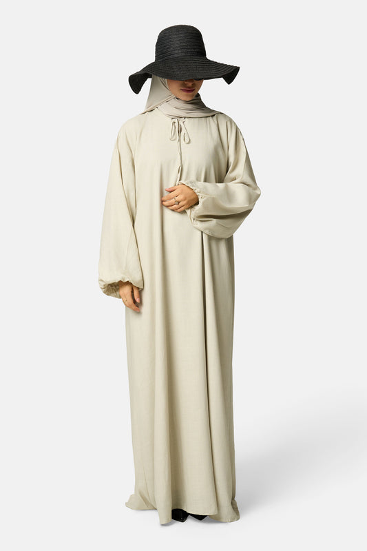 Solara Dress – Nude Sage
